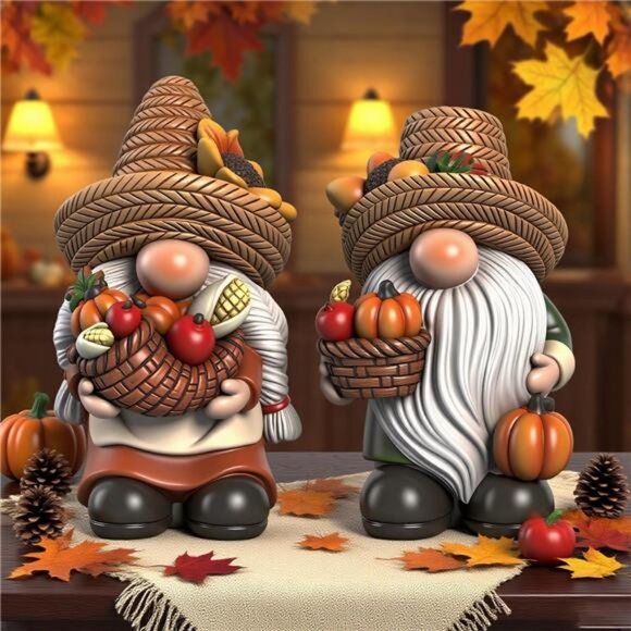 Fall Decorations | Fall Gnomes Decorations for Home | Thanksgiving Decor - Picture 1 of 7